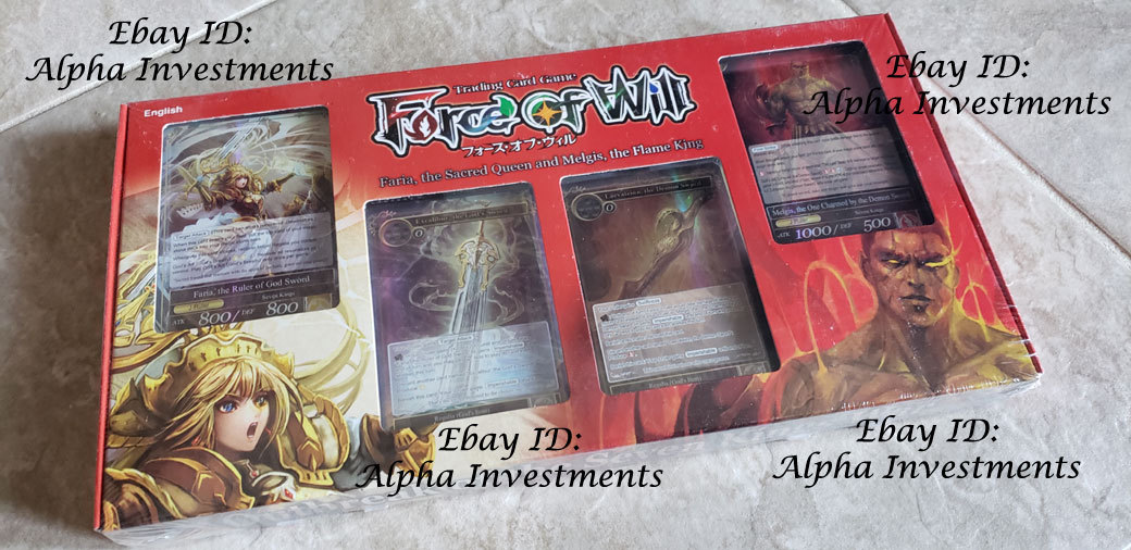 Force of Will - Faria the Sacred Queen, Melgis the Flame King Duel Deck ~~~~ NEW