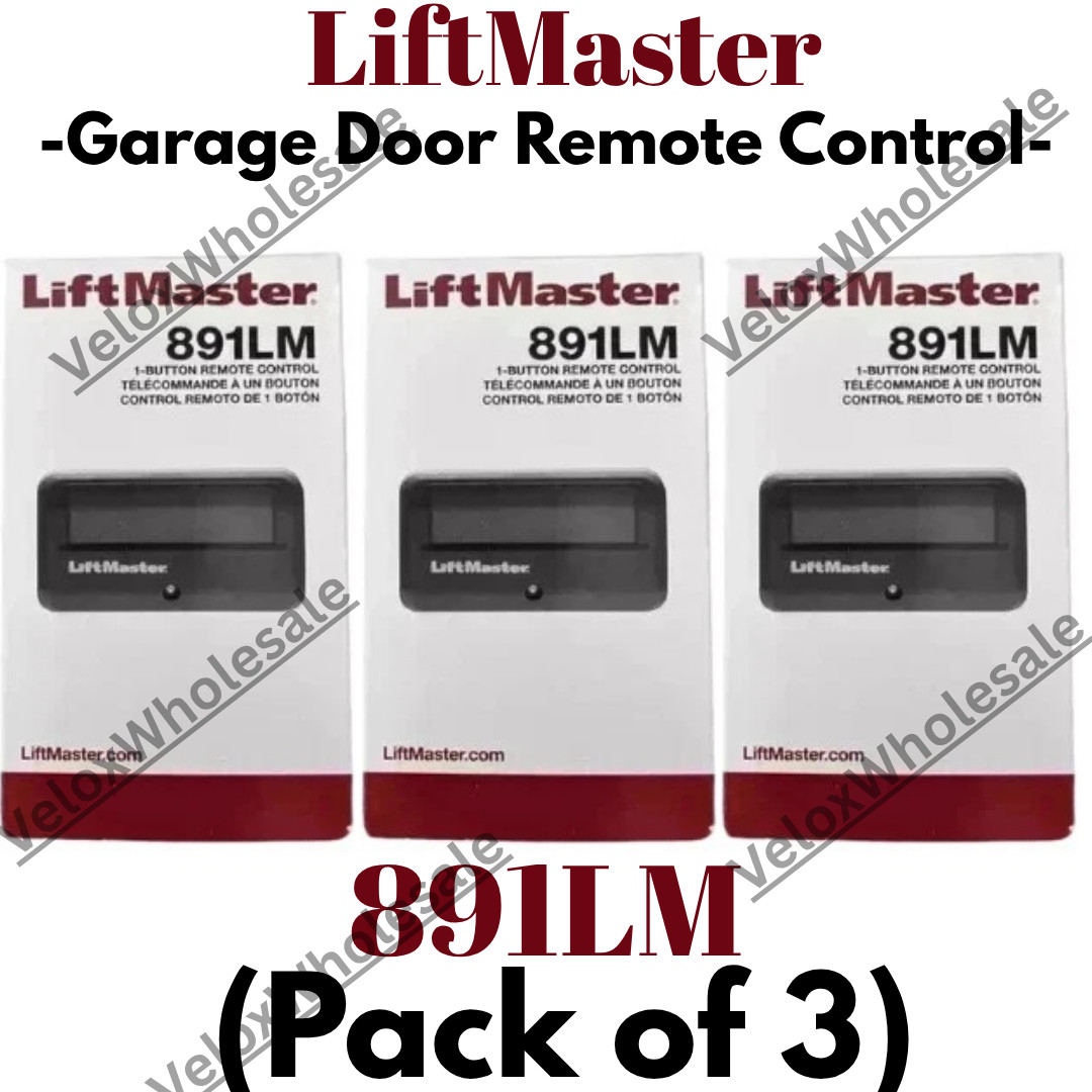 891LM LiftMaster 1 Button Remote Control Garage Opener Security+2.0-Pack #3