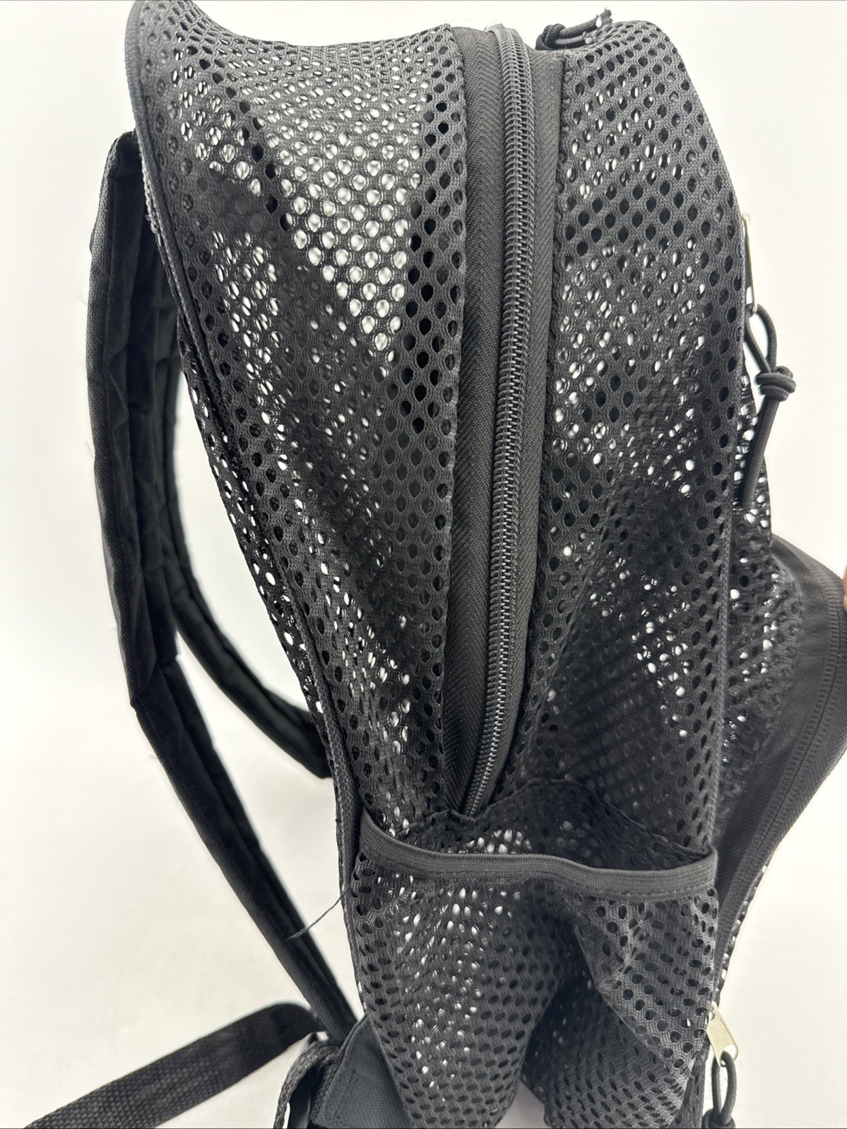 Summit Ridge Black Mesh Backpack