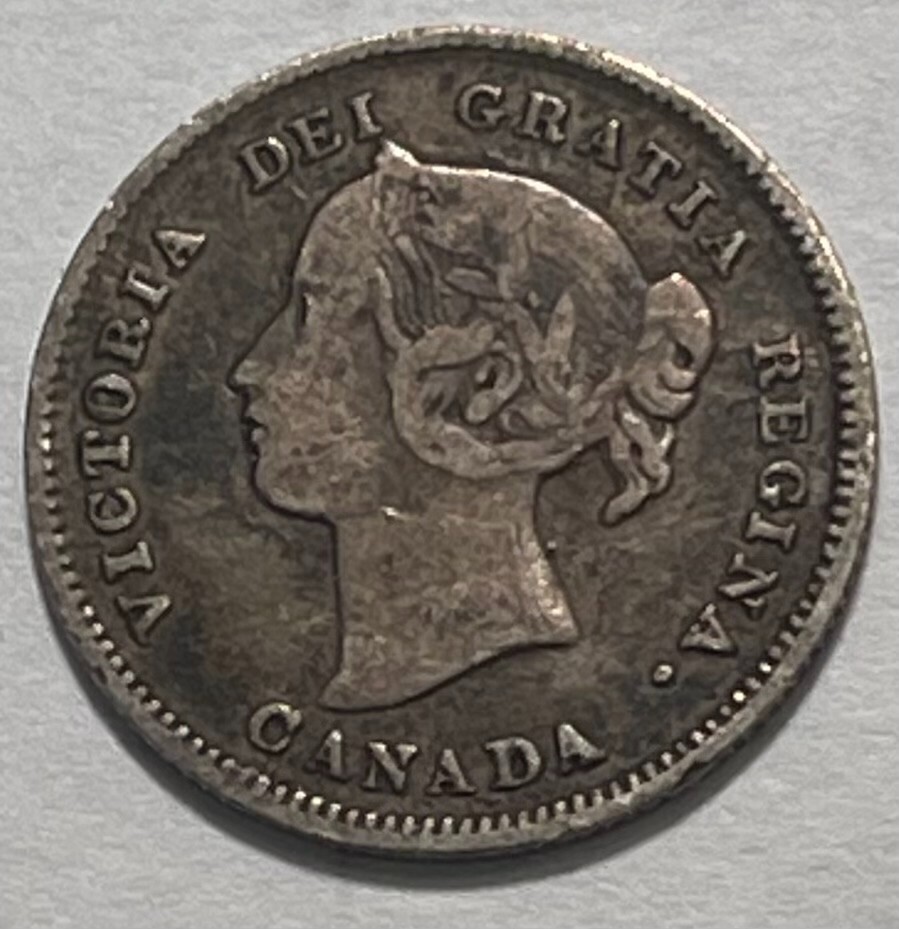 CANADA - Queen Victoria - Silver 5 Cents - 1893 - Km-2 - Very Fine - BEAUTY!