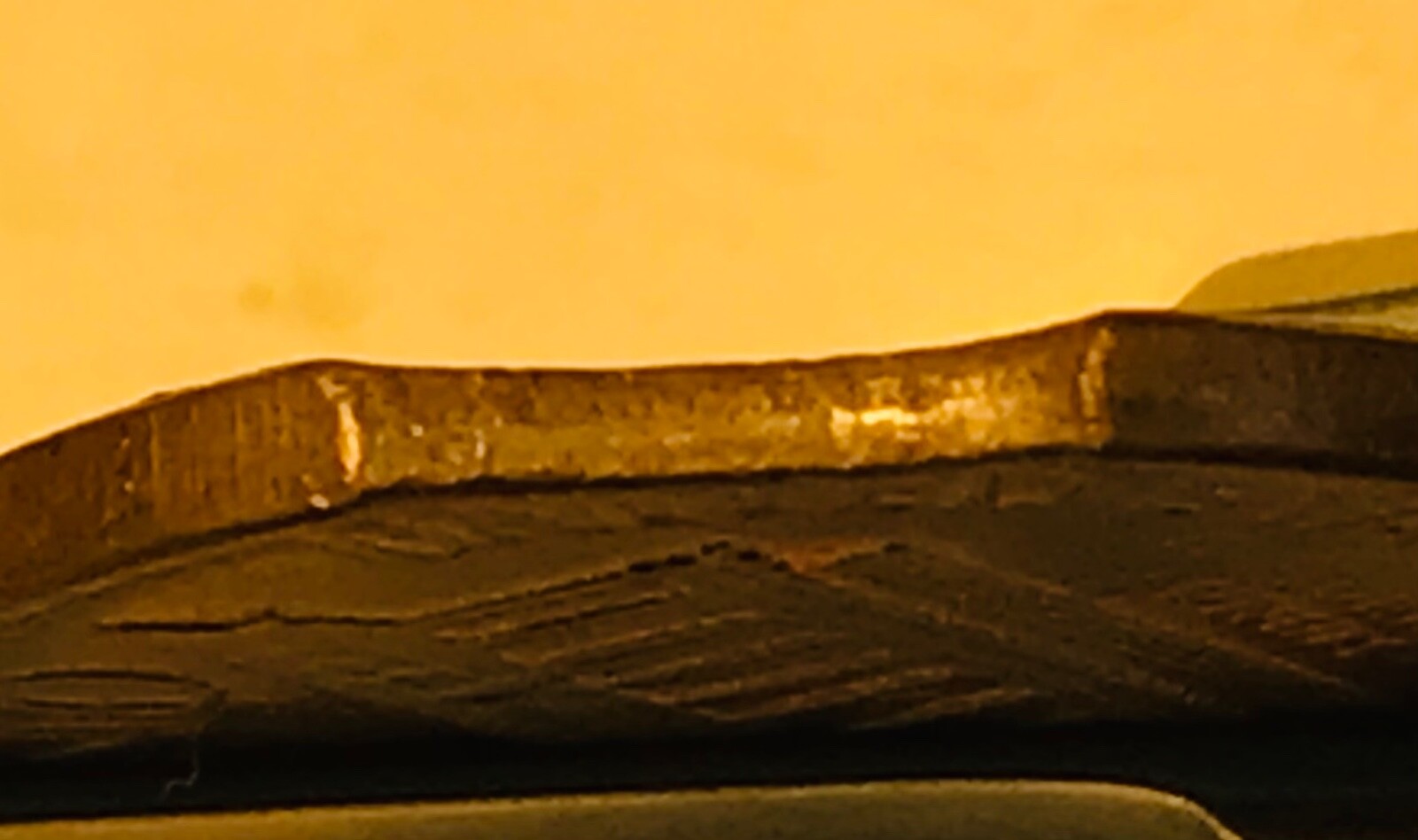 1967 Lincoln cent with curved clip Unc RB