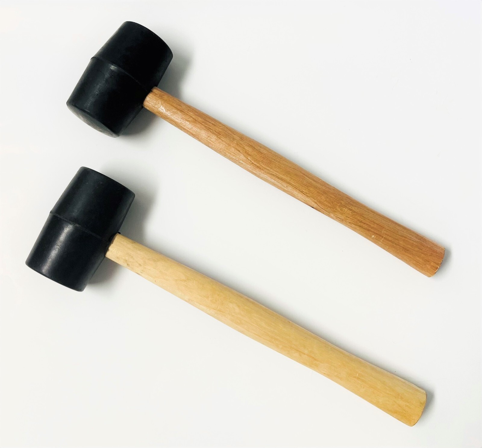 8oz Rubber Mallet with Wood Handle 11" inches Length