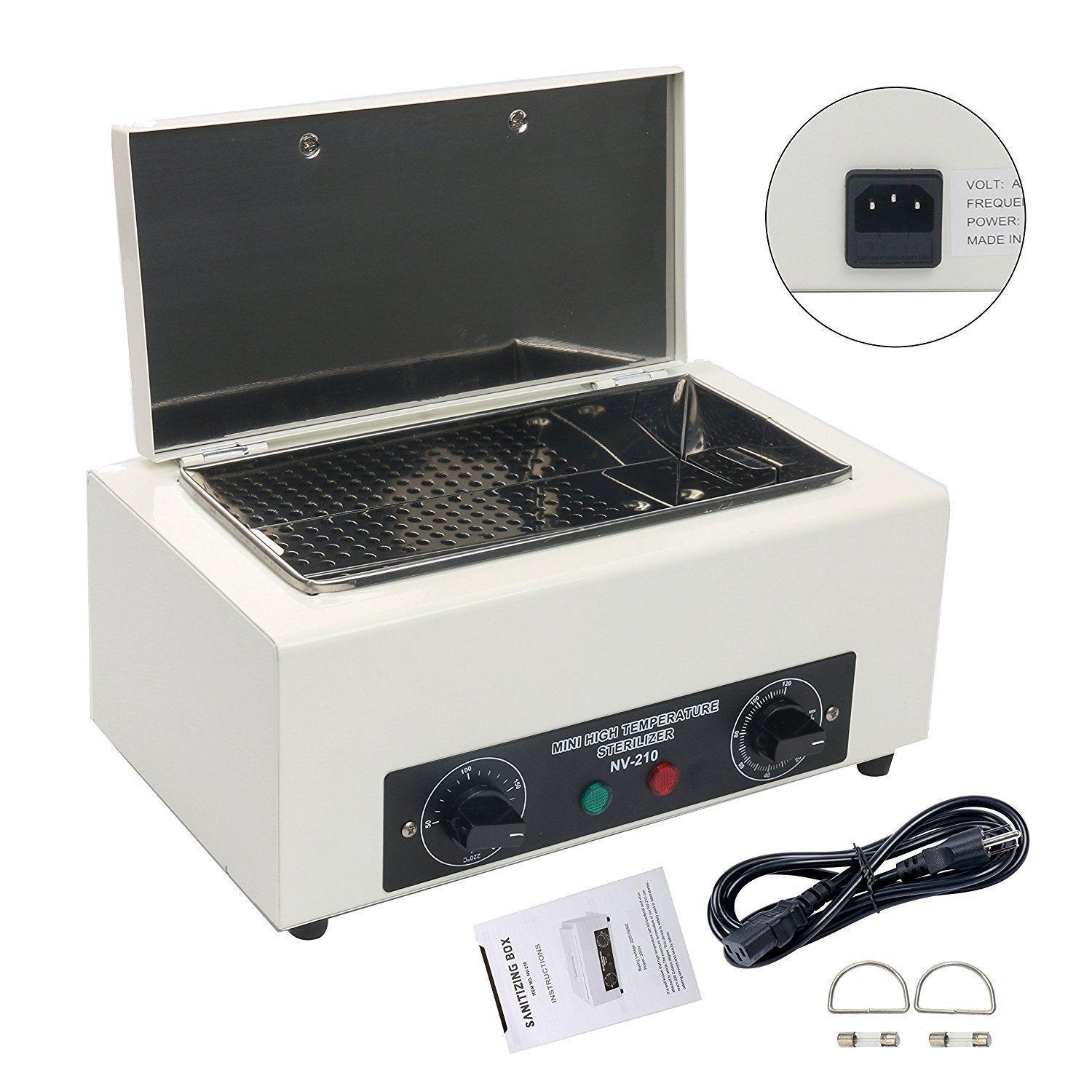 Dental High Temperature Sterilization Dry Heat Sanitizing Cabine NV-210 Salon US