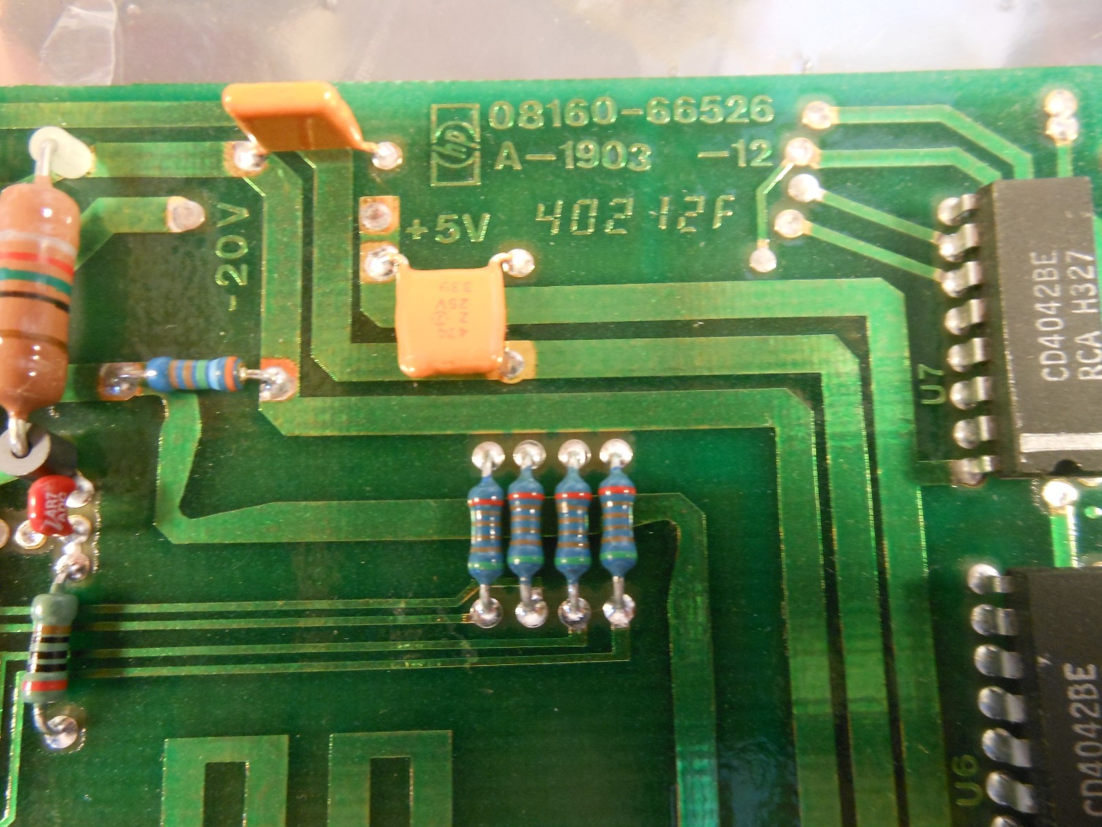HP Hewlett Packard 08160-66526, A-1903-12 Reference Trigger Delay W1