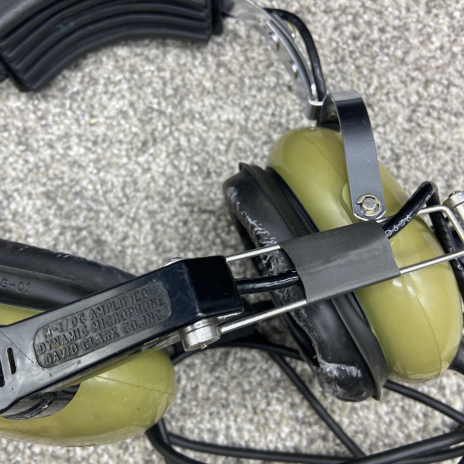 David Clark Headset H10-86 Aviation Green Untested