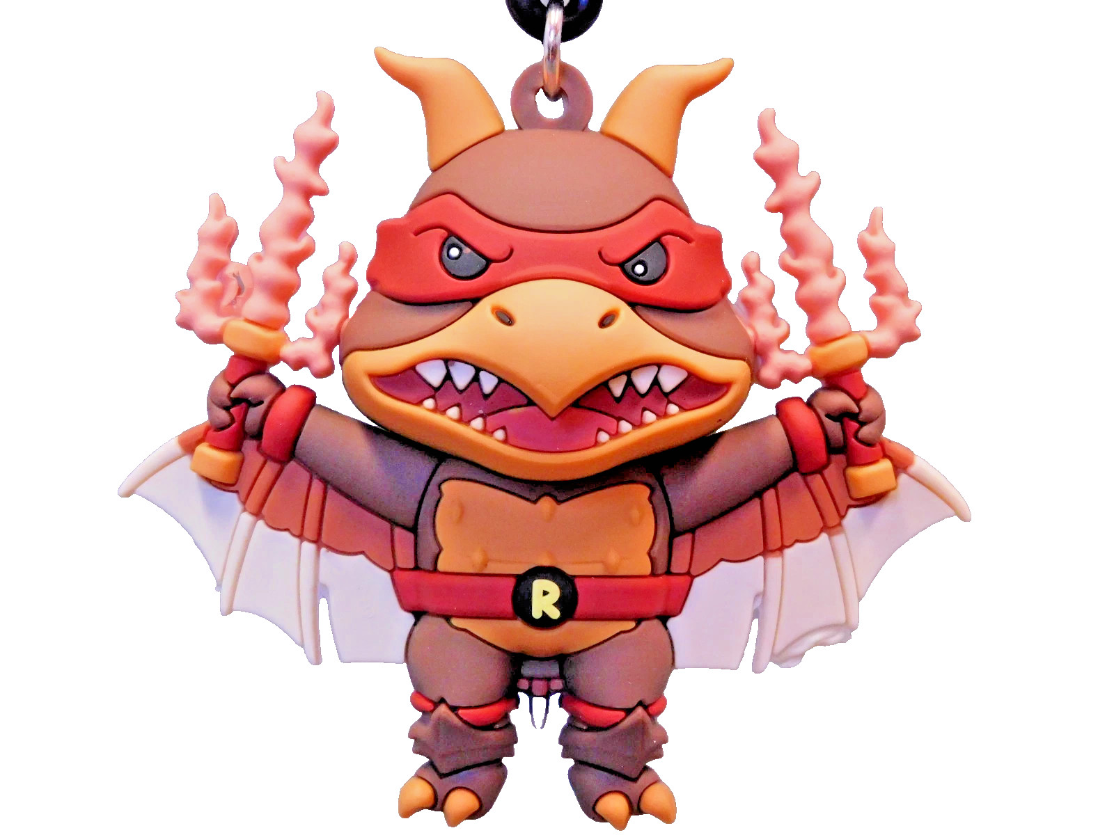 Godzilla x TMNT Raphael x Rodan Monogram Blind Bag Clip "NEW"