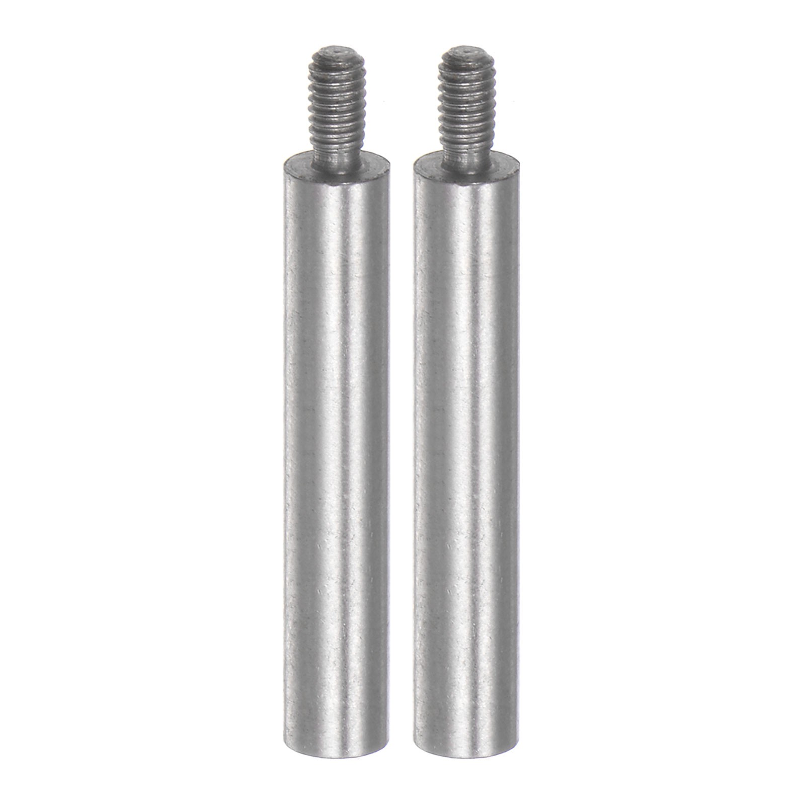 2pcs Dial Digital Indicator Extension Stem Rod 4.5mm Dia M2.5 Thread HSS 50mm