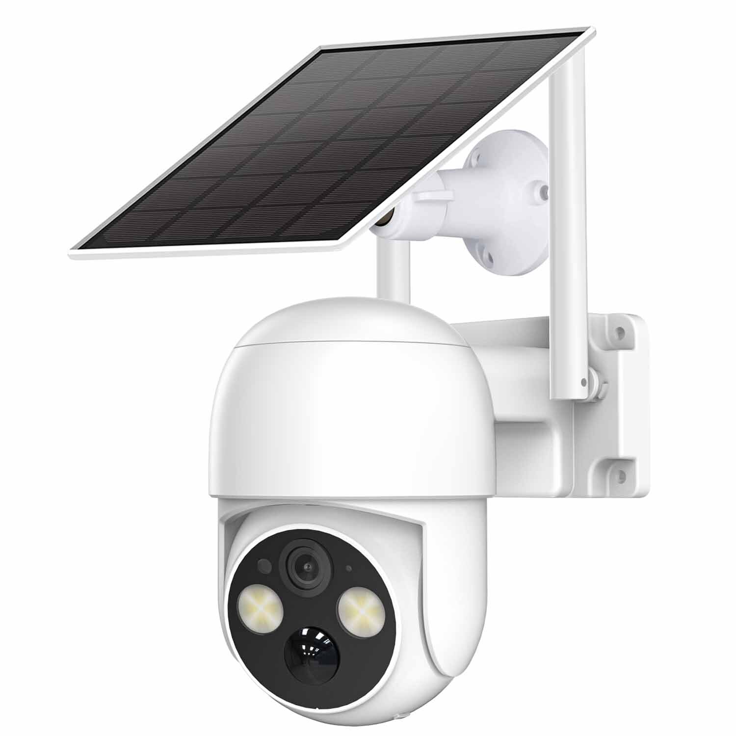 4MP Solar Battery Powered Camera Outdoor Wireless Wifi 360° PTZ Security Camera