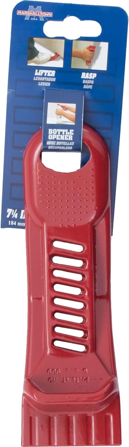 Drywall Panel Lifter Drywall Rasp Drywall Tool Includes Built in Bottle Opener