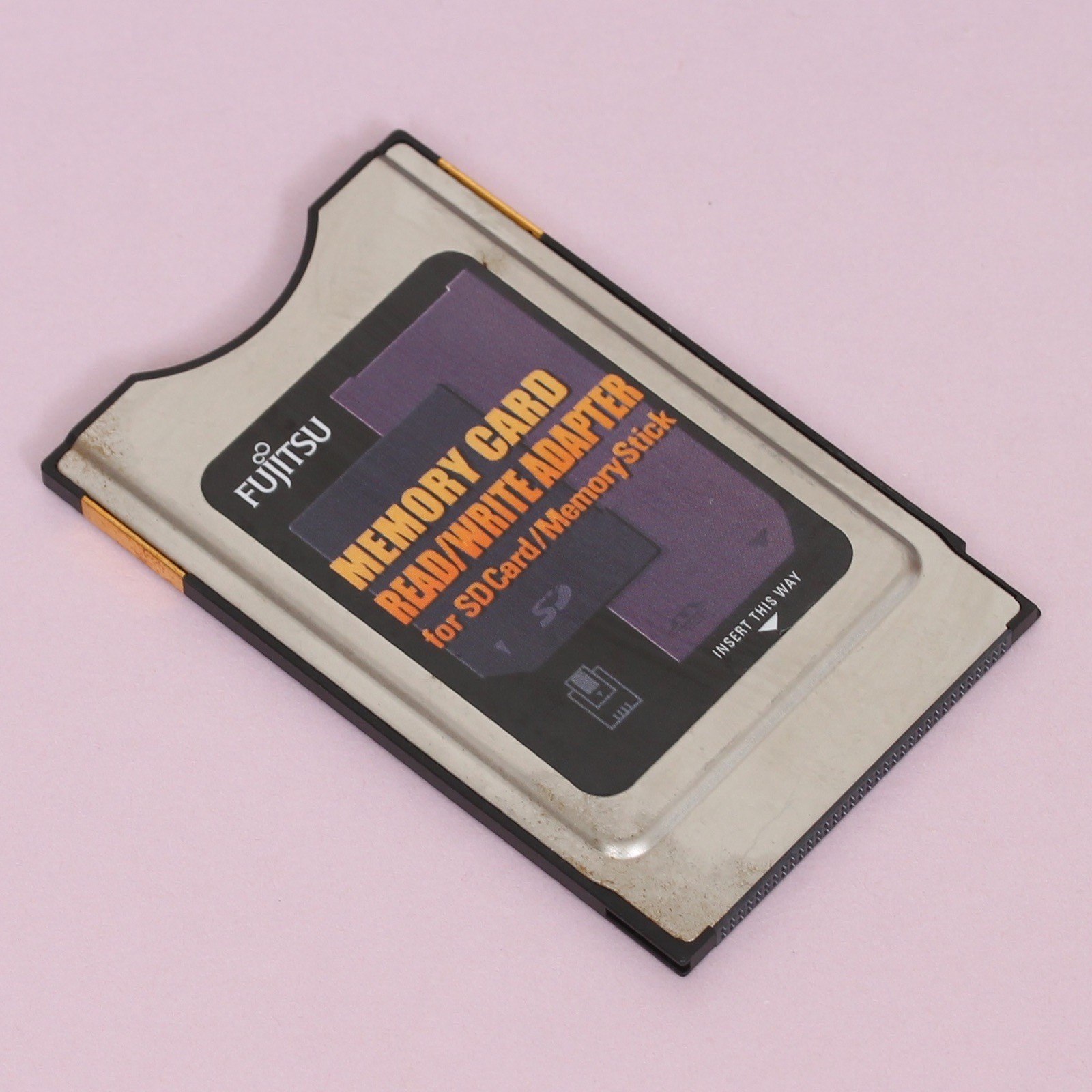 Fujitsu Multi PC Card PCMCIA Adapter for SD Card & Sony Memory Stick [FMV-J503]