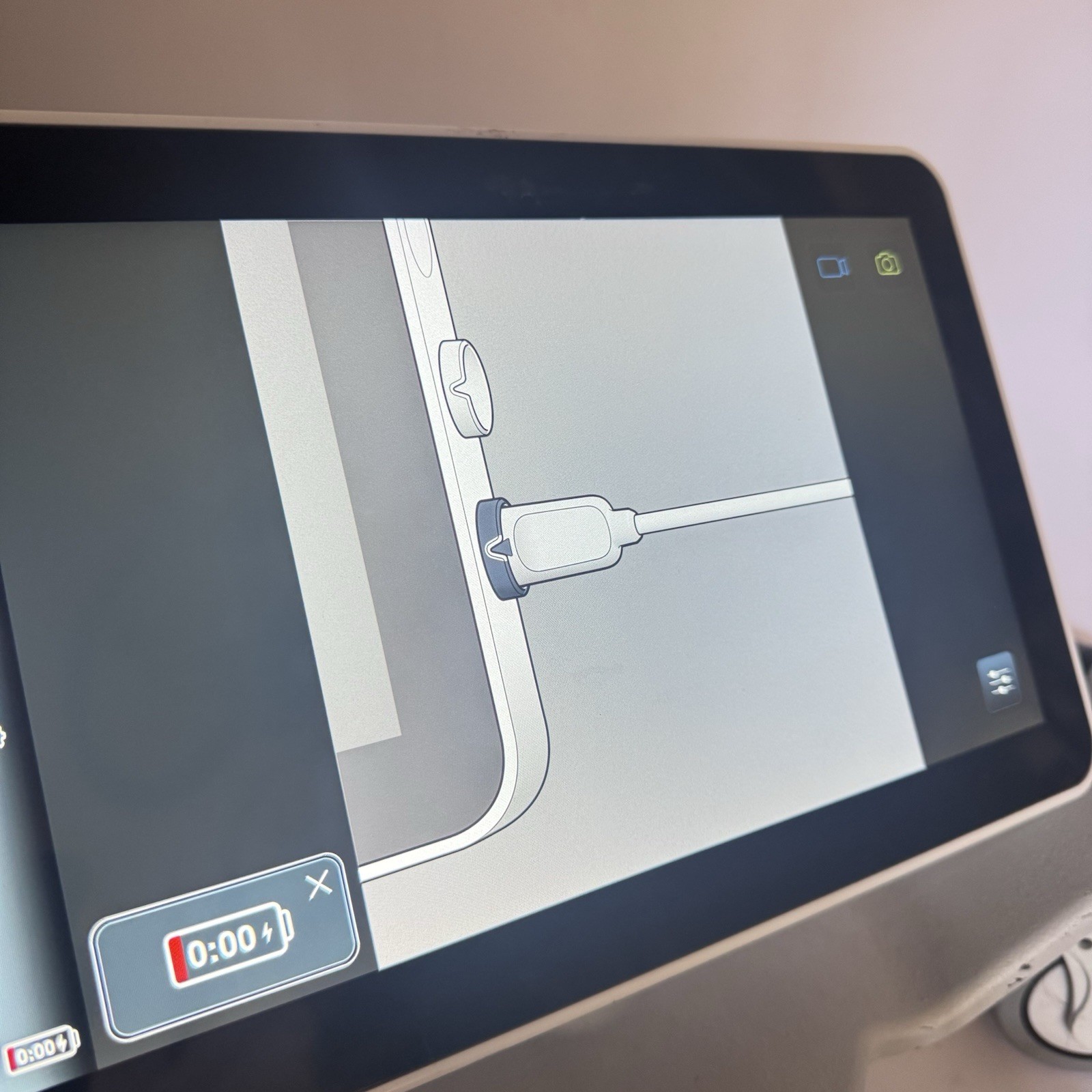 Ambu aView 2 Advance Endoscopy Monitor W/ Rolling Mount And Brackets