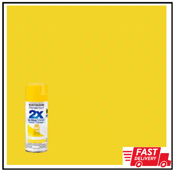 12 Oz. Gloss Sun Yellow General Purpose Spray Paint