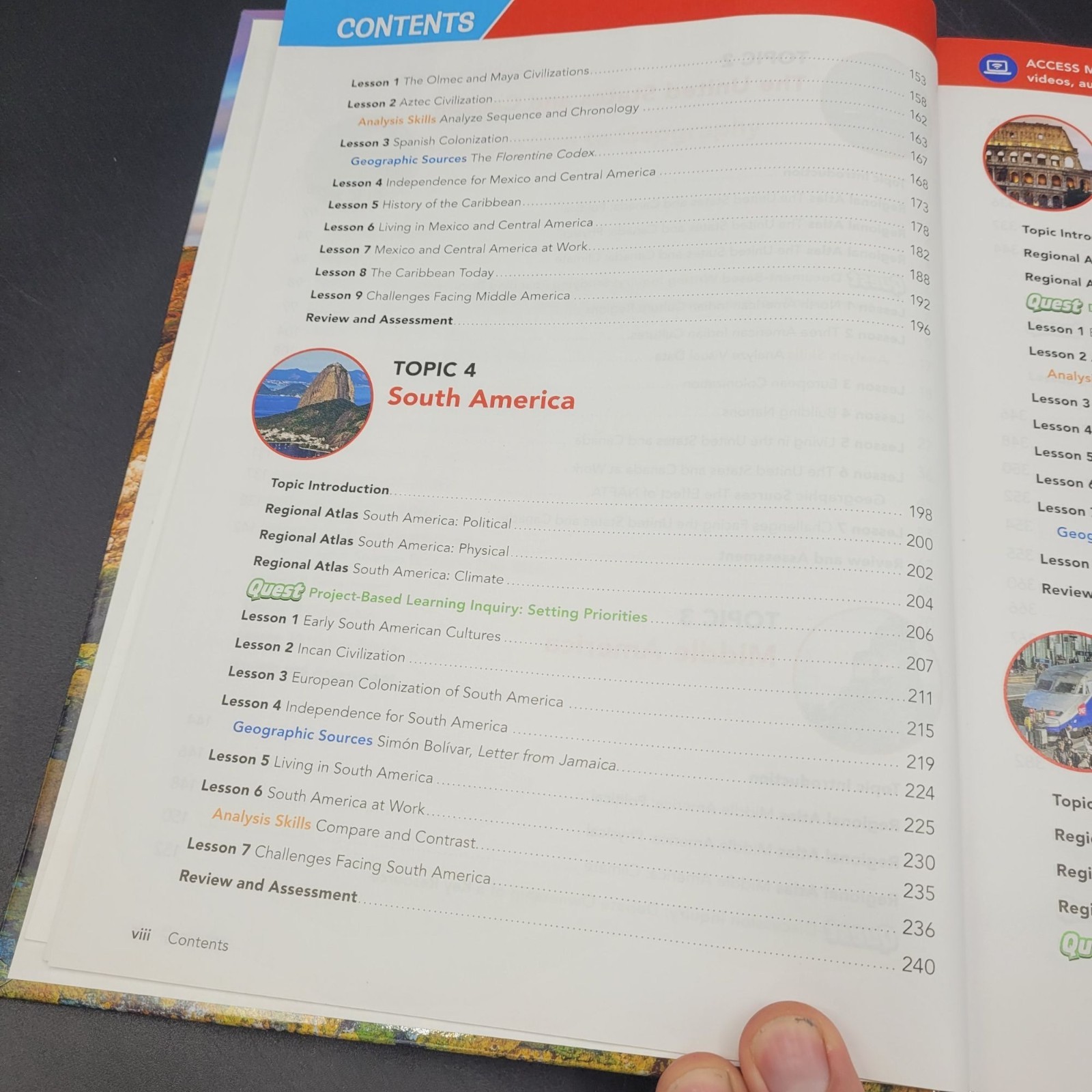MY WORLD INTERACTIVE World Geography Middle School Textbook Multiple Available