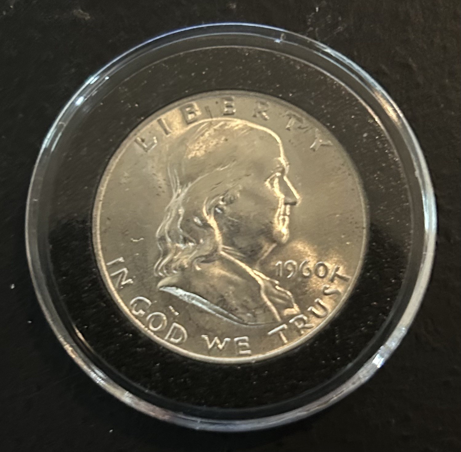 1960-D Franklin Silver Half Dollar