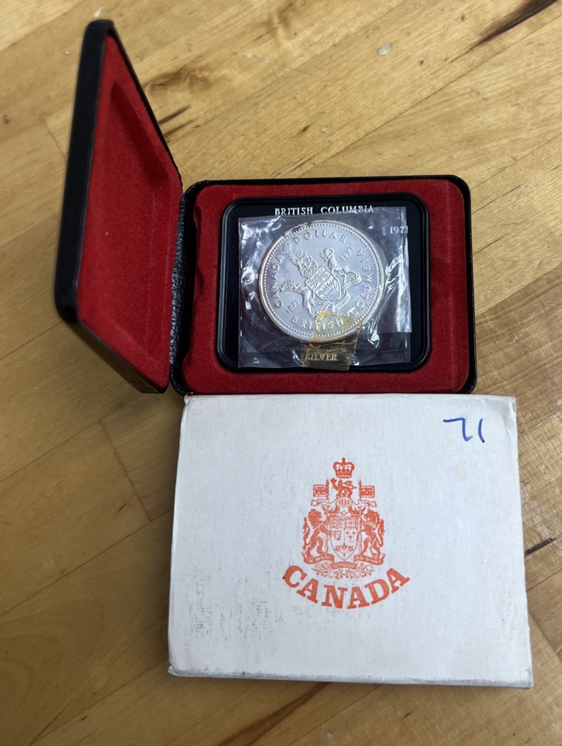 1871-1971 British Columbia Silver Dollar