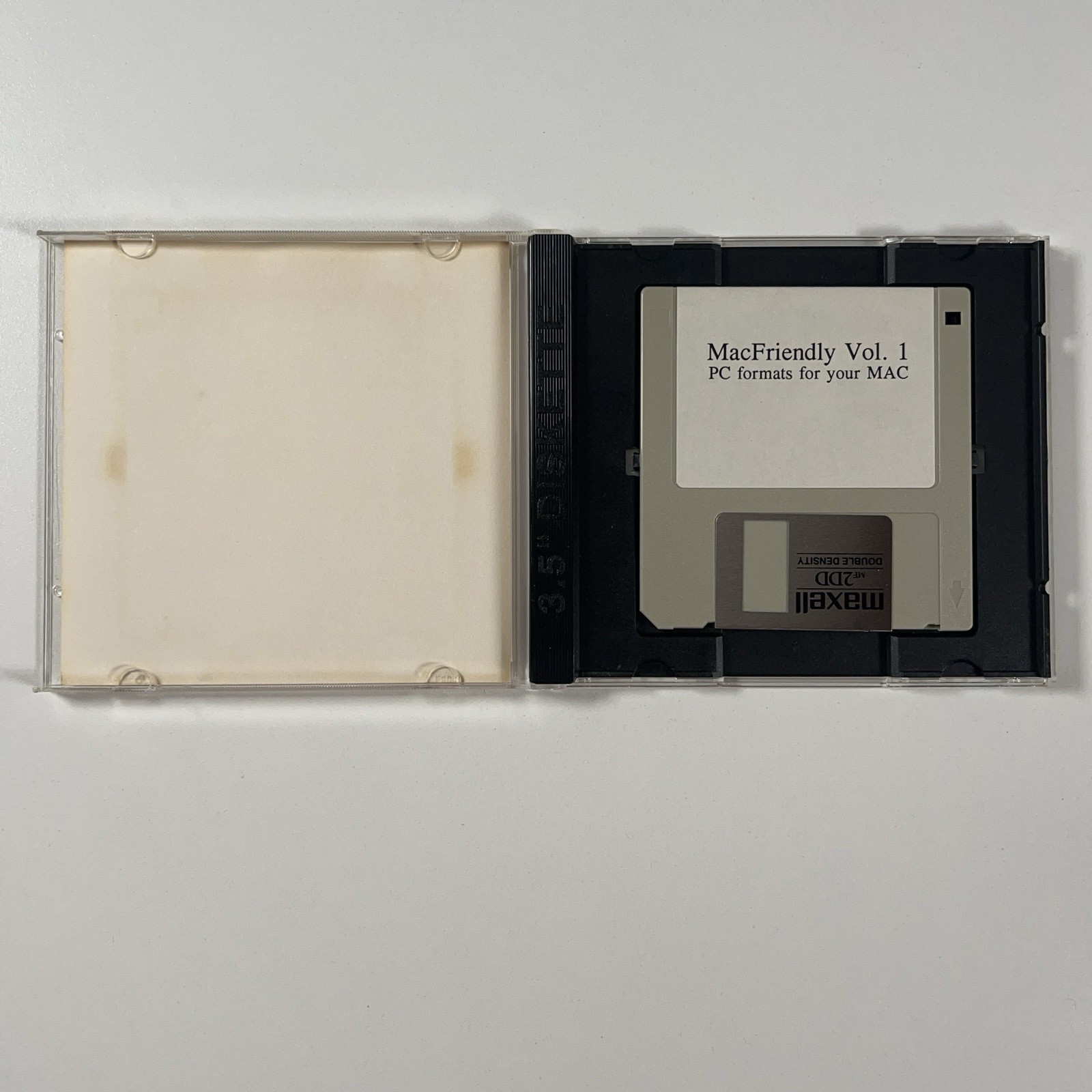 MacFriendly Vol. 1 Macintosh Software 3.5" Floppy Disk Utility CIB