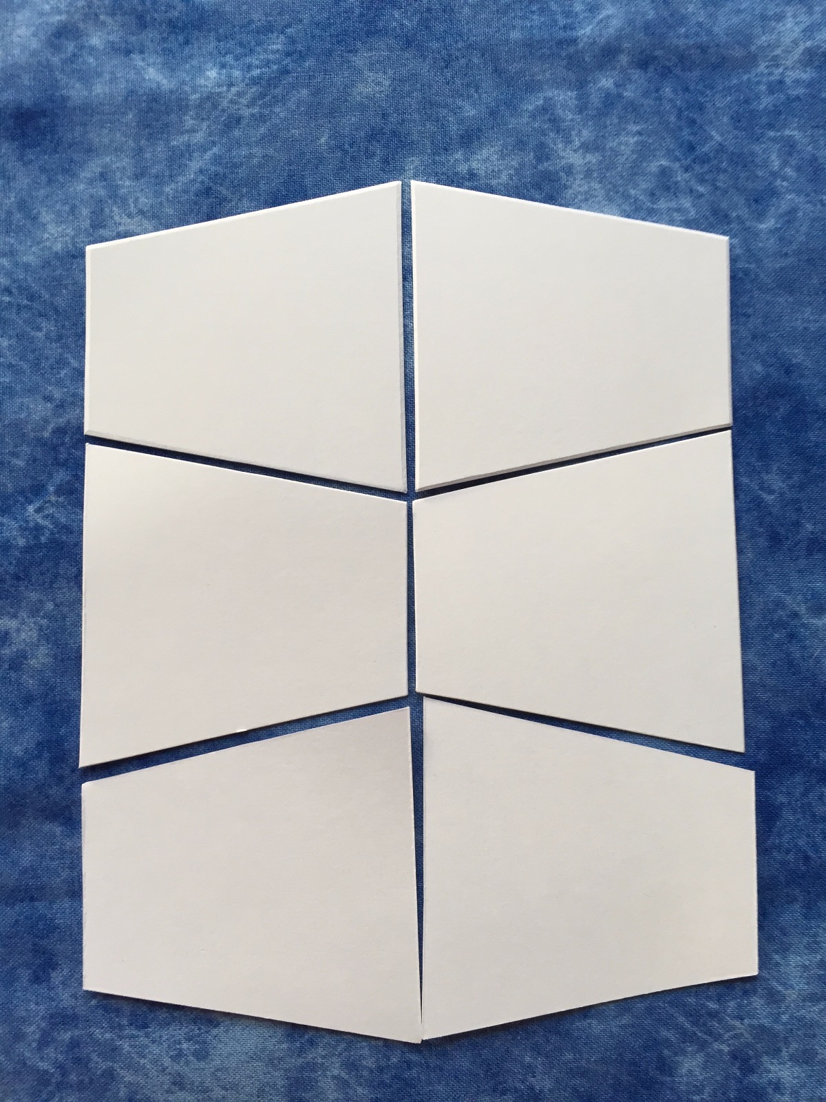 ALL QUILTY - 200 Shapes - 2 1/2" Tumbler English Paper Piecin Templates