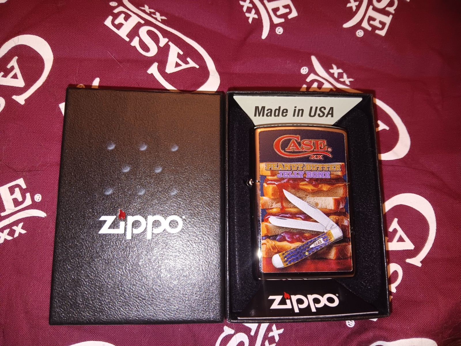 Case PBJ Trapper Lighter Zippo