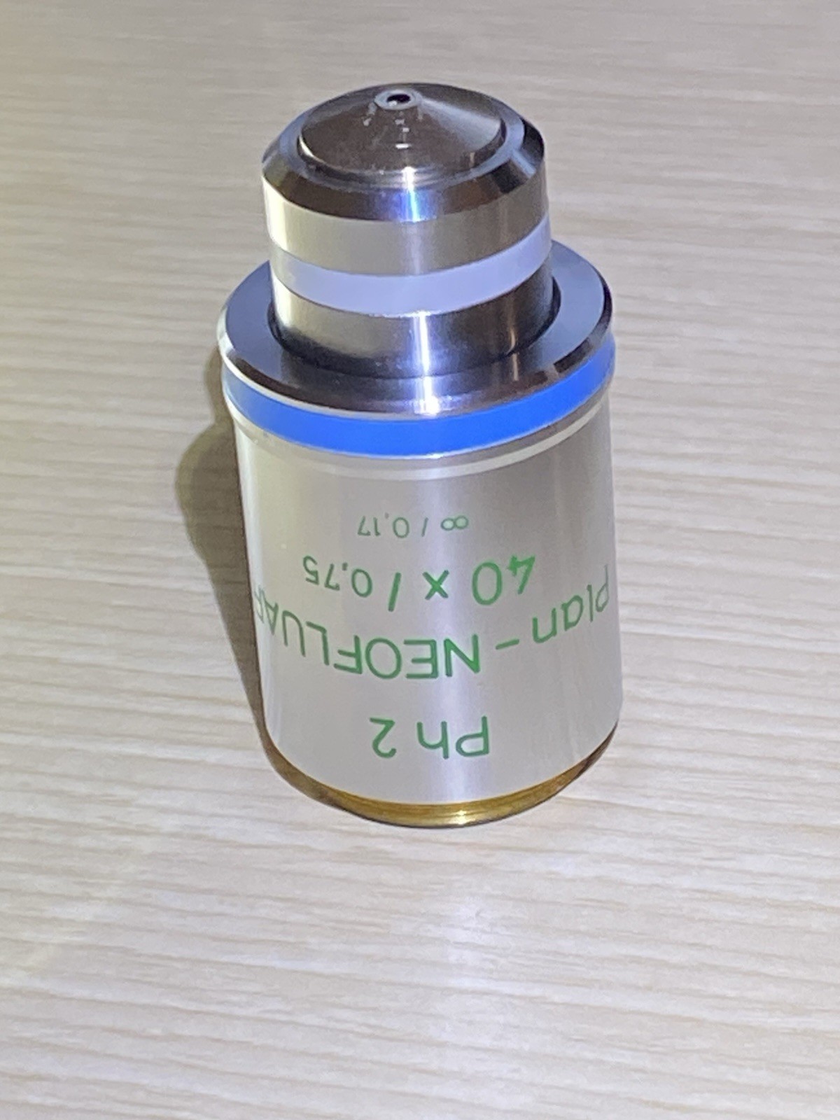 ZEISS 440351 PLAN-NEOFLUAR 40X/0.75 ∞/0.17 MICROSCOPE OBJECTIVE
