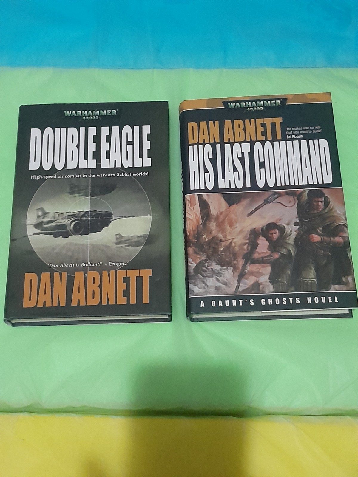 Double Eagle and His Last Command Lot Of 2 WH40K Hardcovers MiNT Dan Abnett 🔥