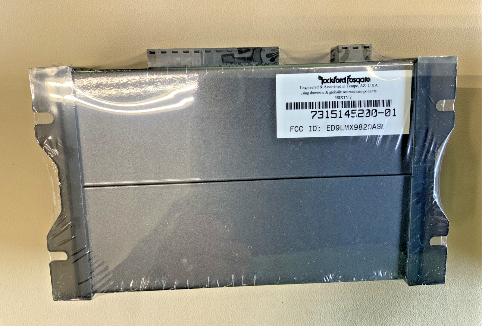 Rare Old School Rockford Fosgate 3SIXTY.2 Interactive Signal Processor, NOS
