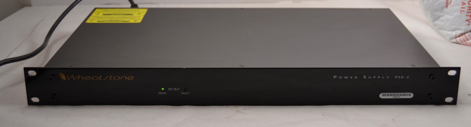 Wheatstone PSE-2 Broadcast Console Power Supply 18V 3A Rackmount LX-24