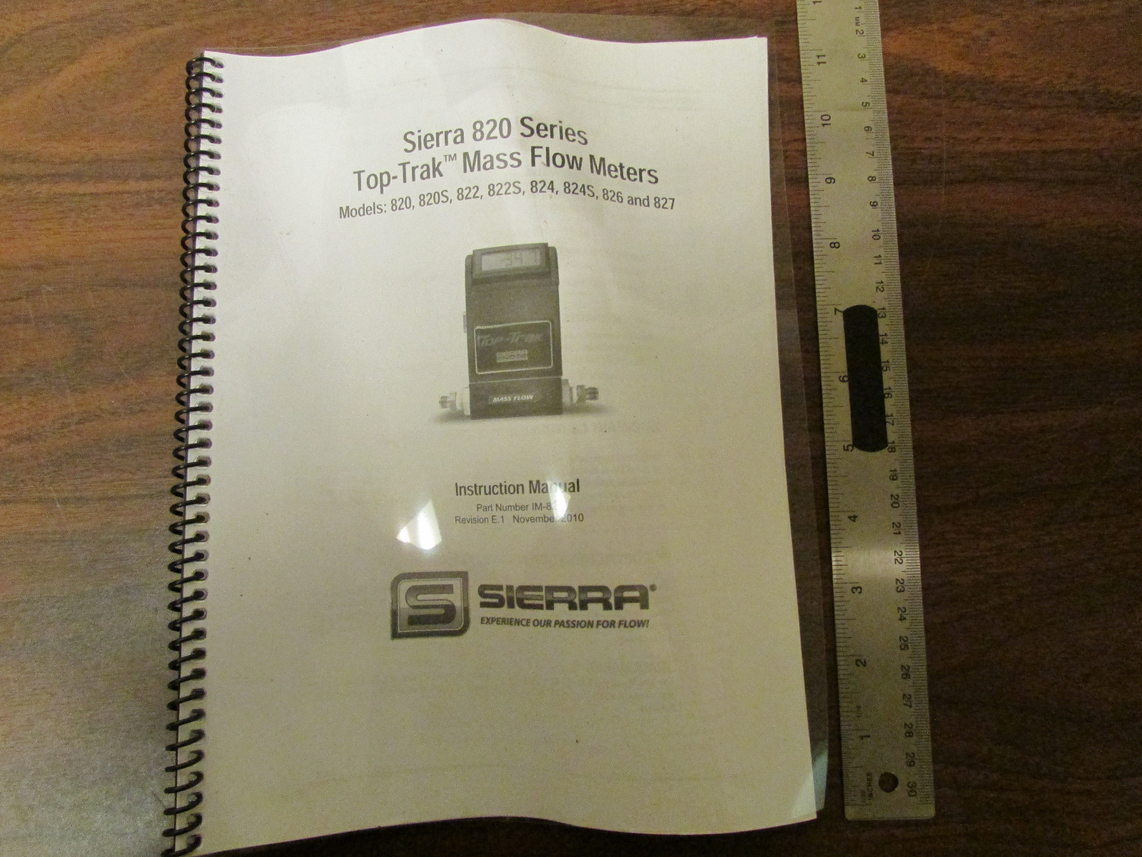 Sierra 820 Series Top-Trak Mass Flow Meters Instruction Manual