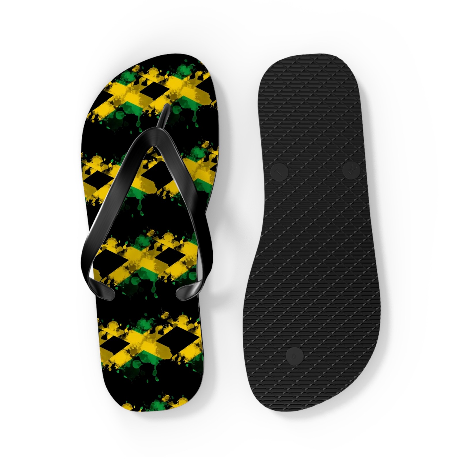 Jamaica All Over Print Summer Wear Flip Flops