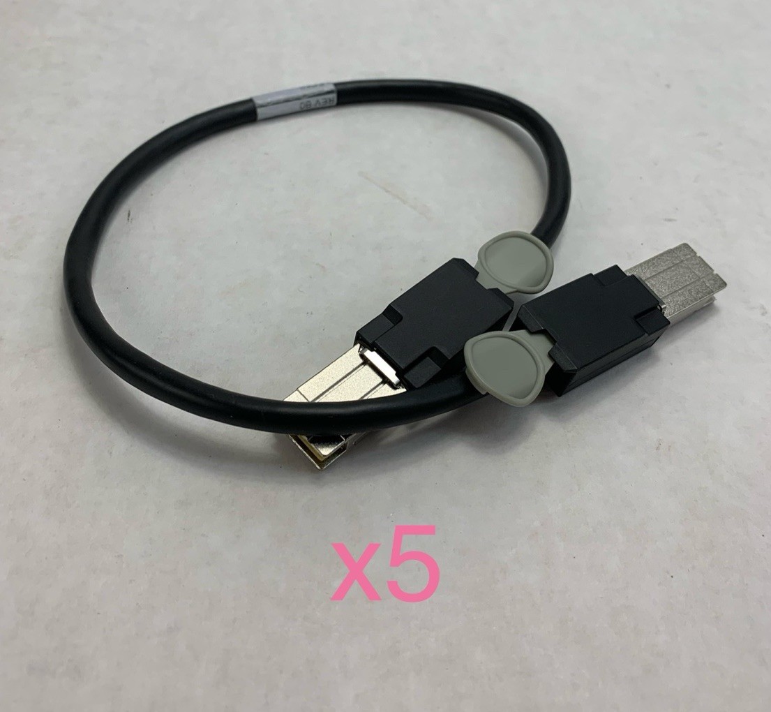 Leoni L45593-E 103-D 5 BladeStack Cable Assembly (Lot of 5)