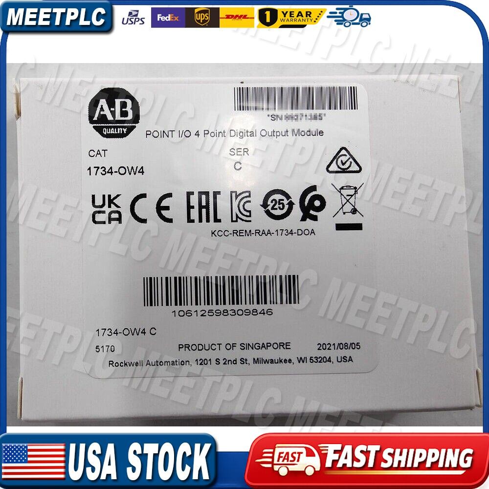 1734-OW4 AB Point I/O 4 Point Digital Output Module US New Allen-Bradley USA
