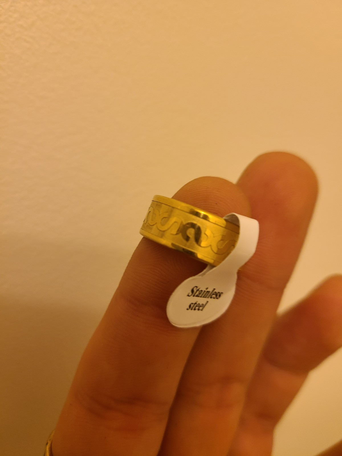 stainless steel ring men