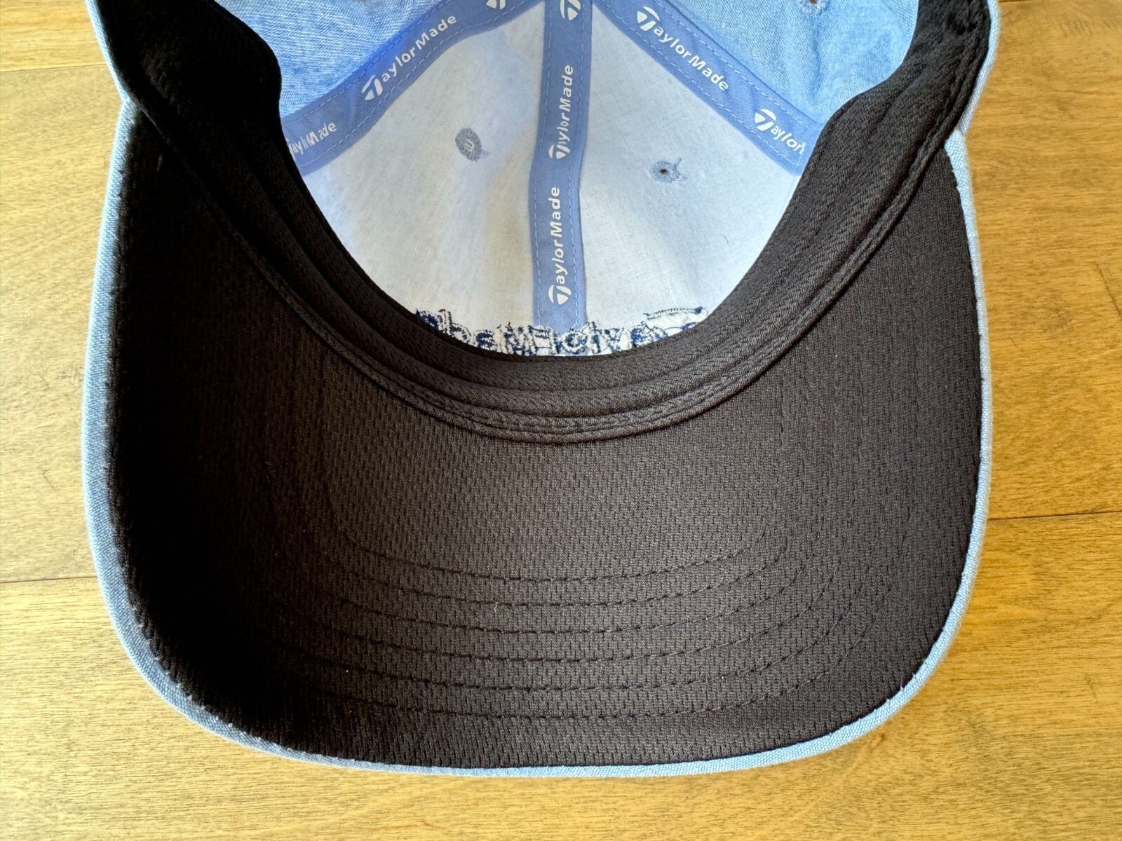 TaylorMade Golf Tradition Heathered Light Blue Adjustable Strapback Hat Cap
