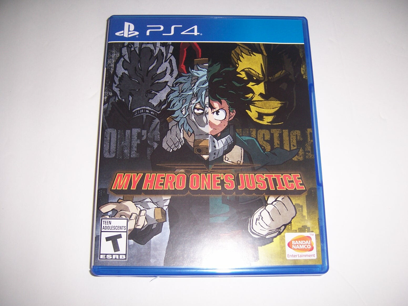 Replacement Box Case MY HERO ONE'S JUSTICE PlayStation 4 PS4 ORIGINAL NO DISC