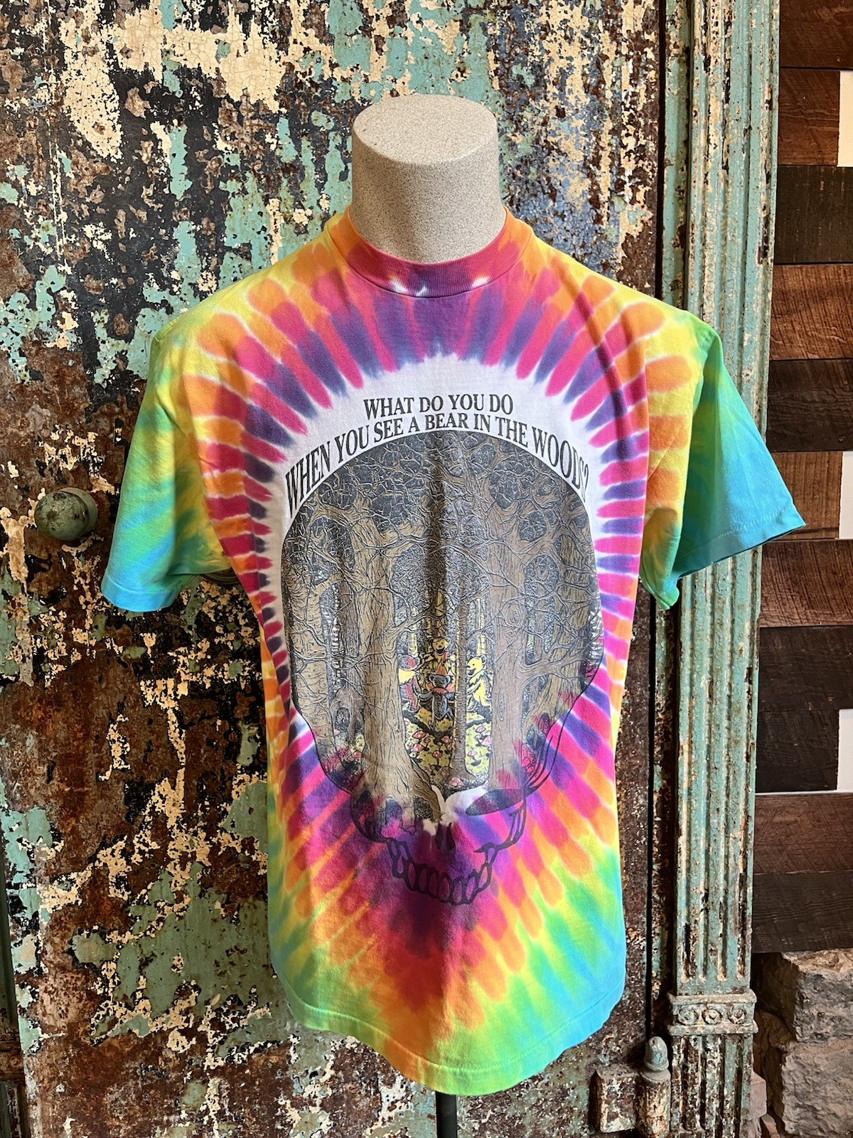 Vintage 1990s Grateful Dead Parking Lot ‘Play Dead’ T Shirt Medium