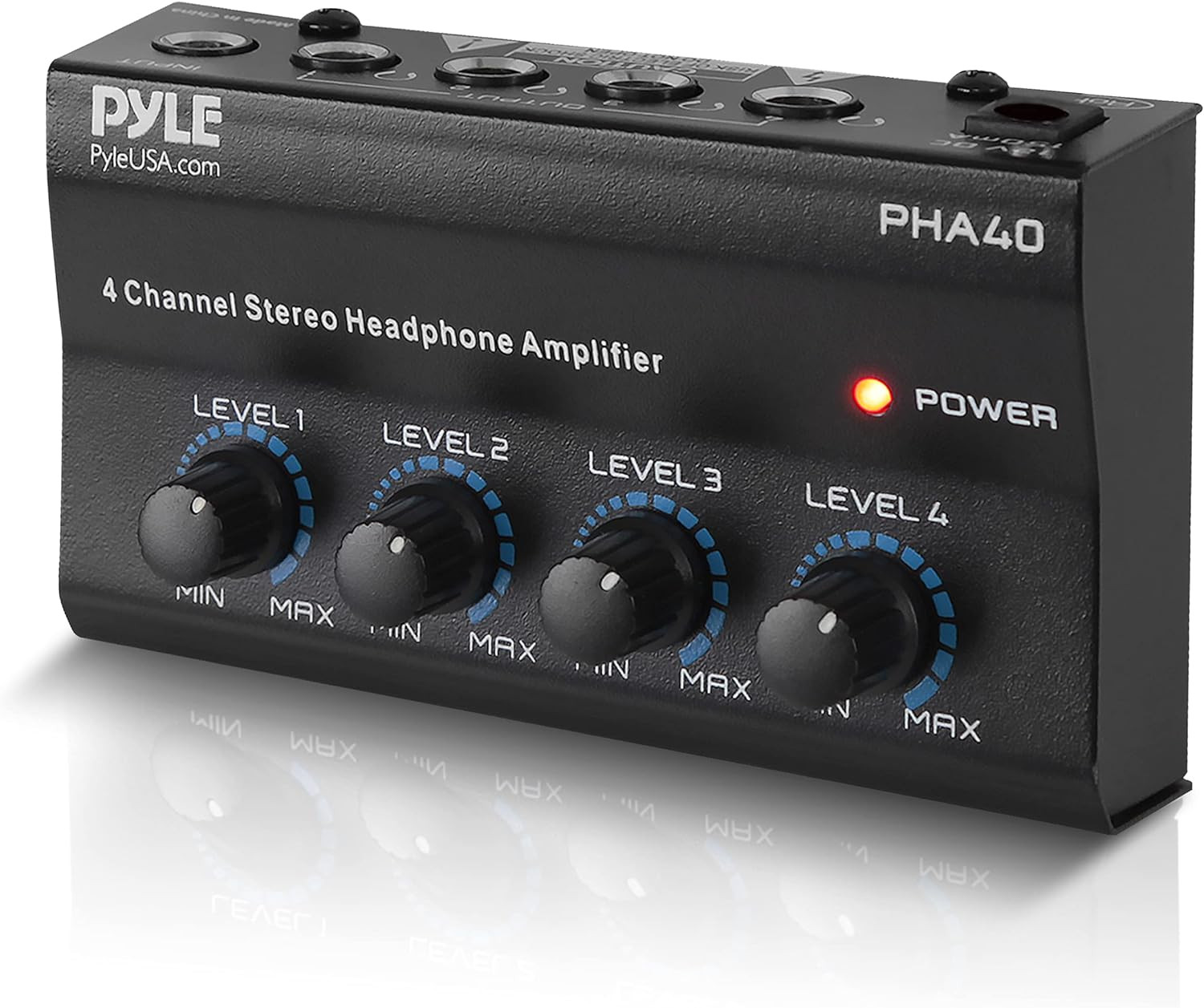 Amplificador de auriculares estéreo portátil de 4 canales - Profesional