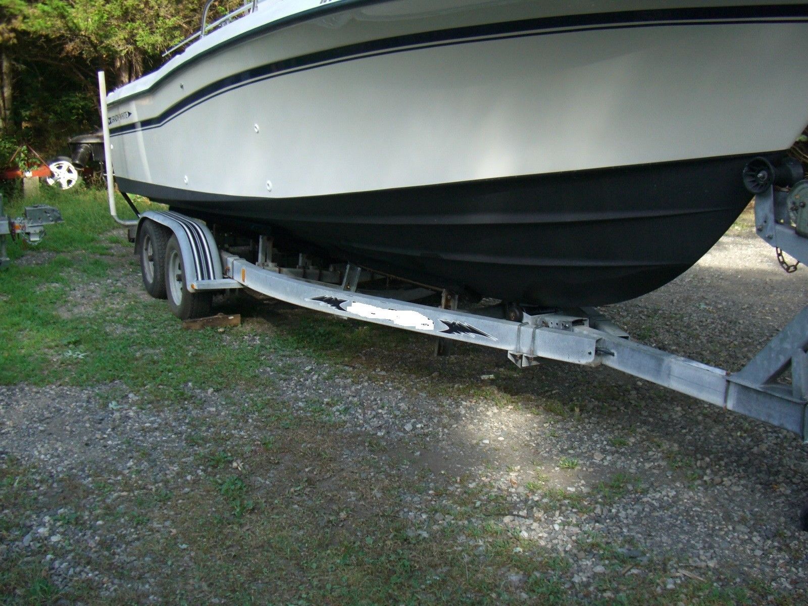 Grady White boat Replacement Stripes, striping tape.
