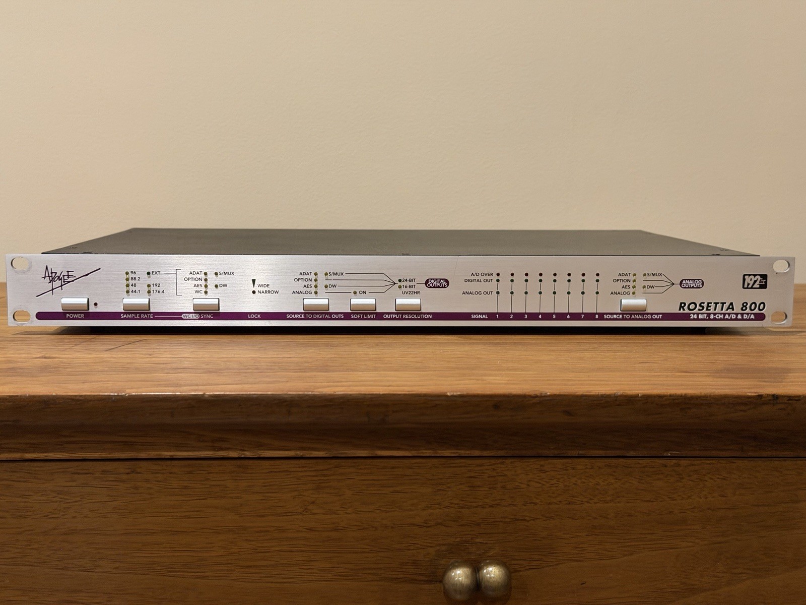 Apogee Rosetta 800 8-channel 24 bit - 192 kHz, AD/DA Converters