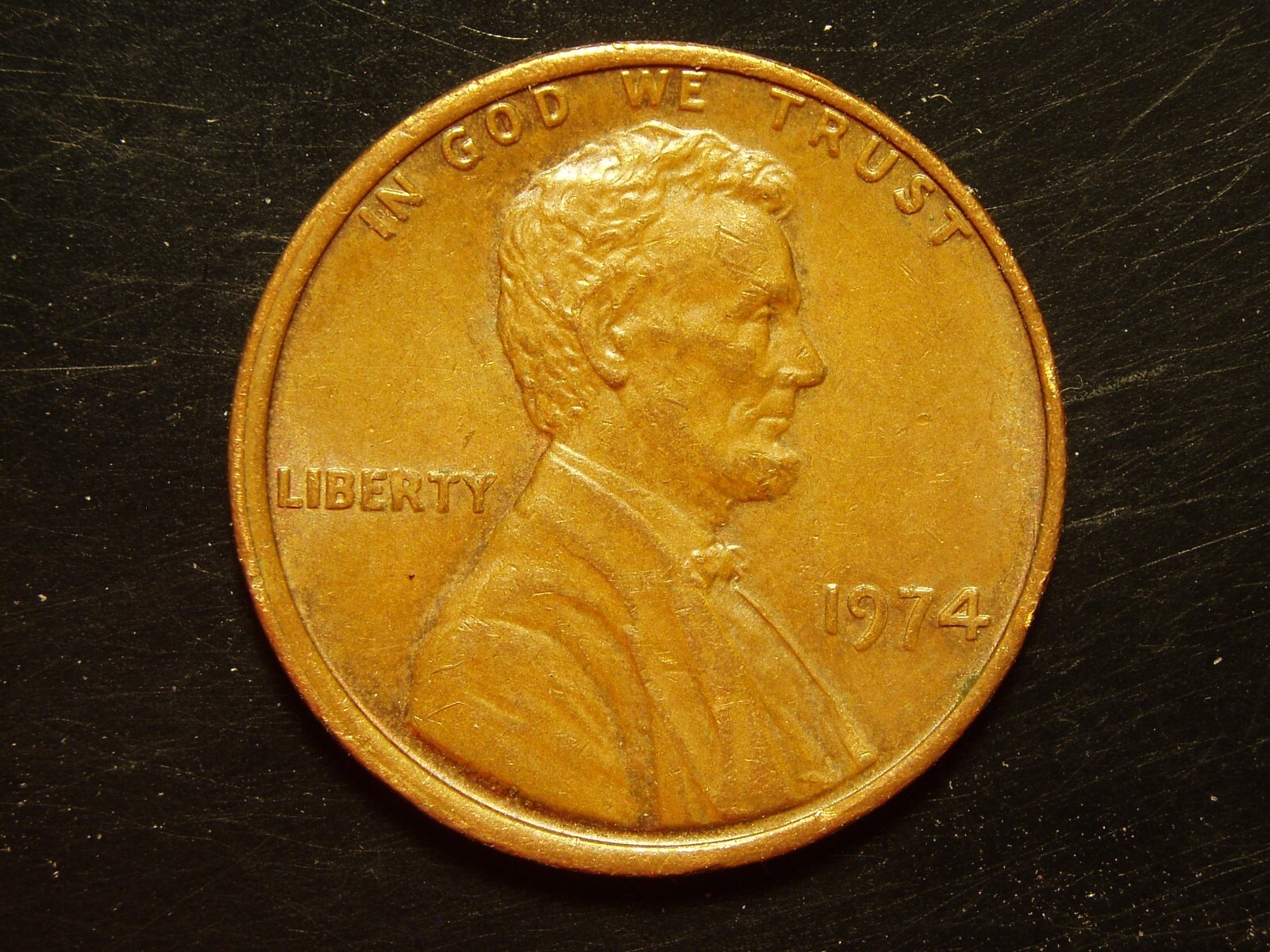 1974  LINCOLN MEMORIAL CENT #18