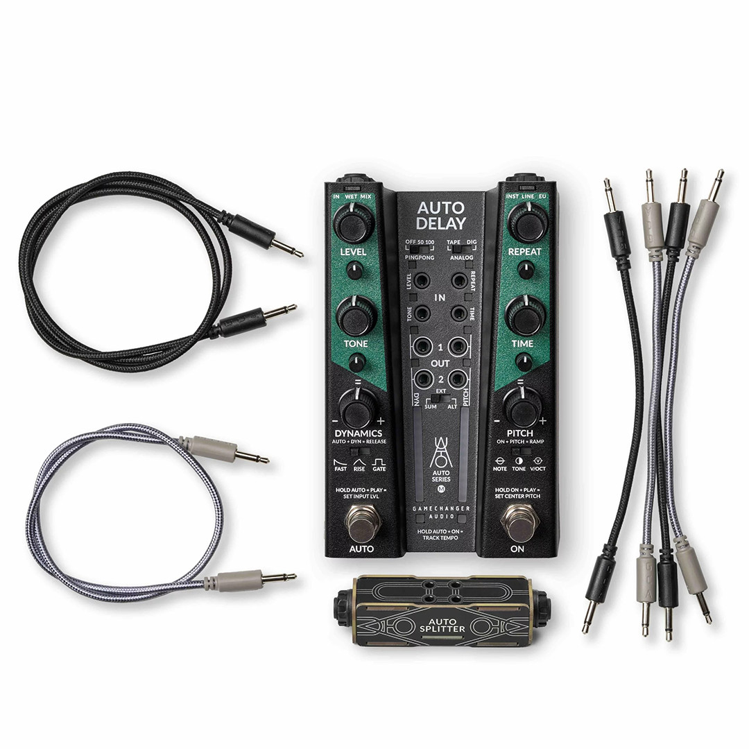 Gamechanger Audio AUTO Delay Pitch-Responsive Dynamic Delay Guitar Pedal