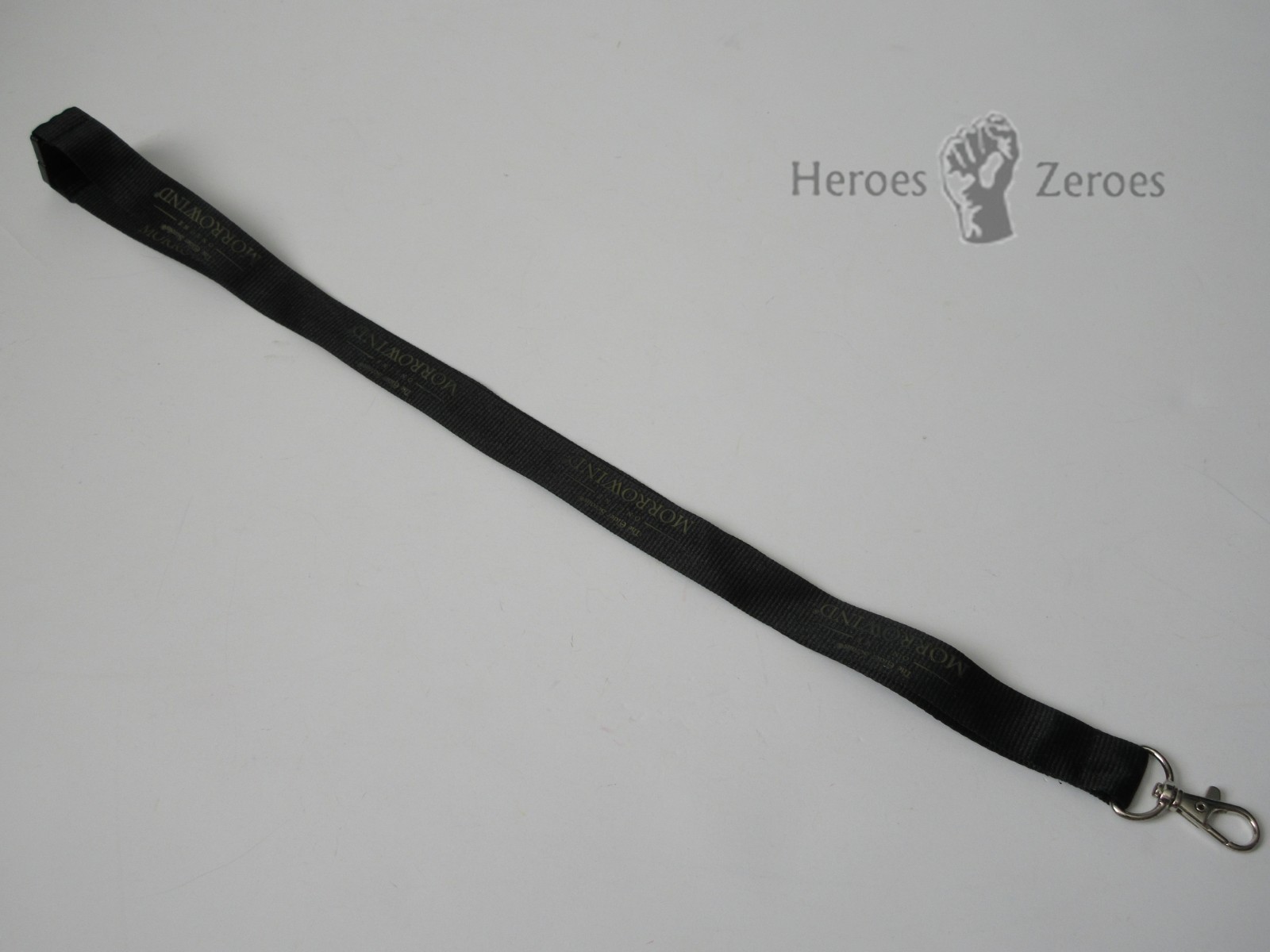 The Elder Scrolls Online Morrowind Black Lanyard with Clip