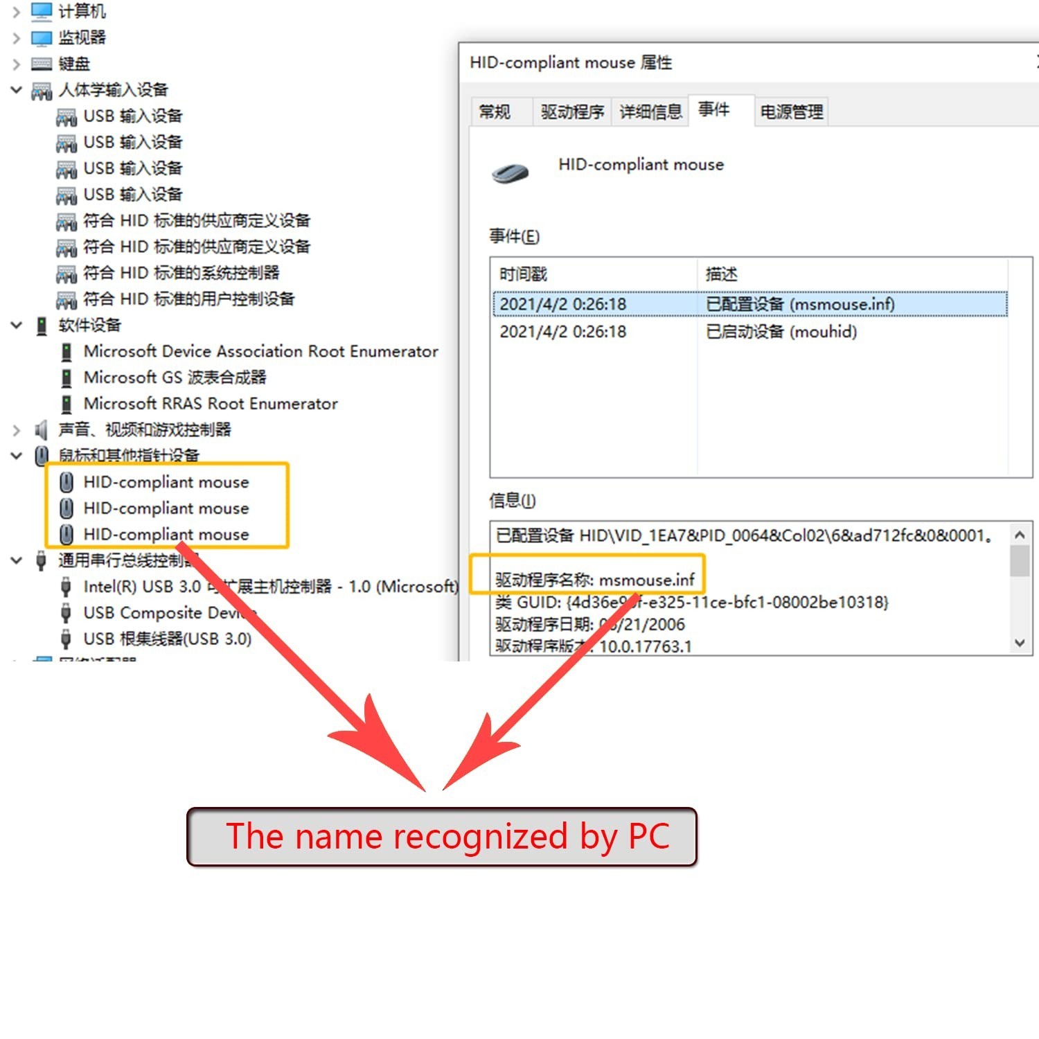 Mouse Jiggler Undetectable,USB Mouse Mover for Computer Laptop,Driver-Free,Si...