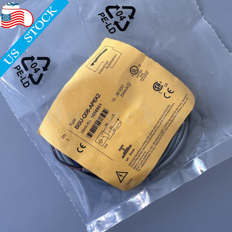 NEW For Turck BI5U-Q08-AP6X2 1608901 Inductive Proximity Switch Sensor