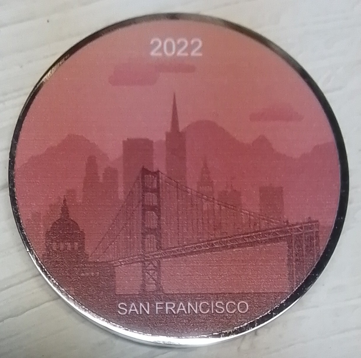 Fernet Branca San Francisco 2022 Challenge Coin