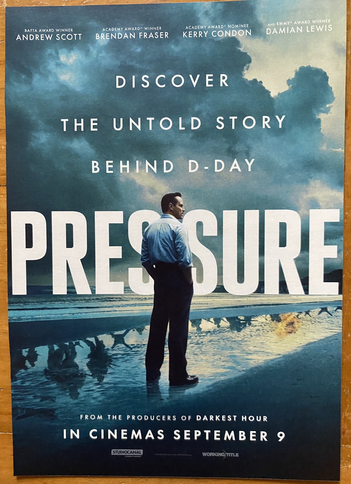 Pressure War Movie 2026 Andrew Scott Cinema Magazine Advert Poster Clipping 9x7”
