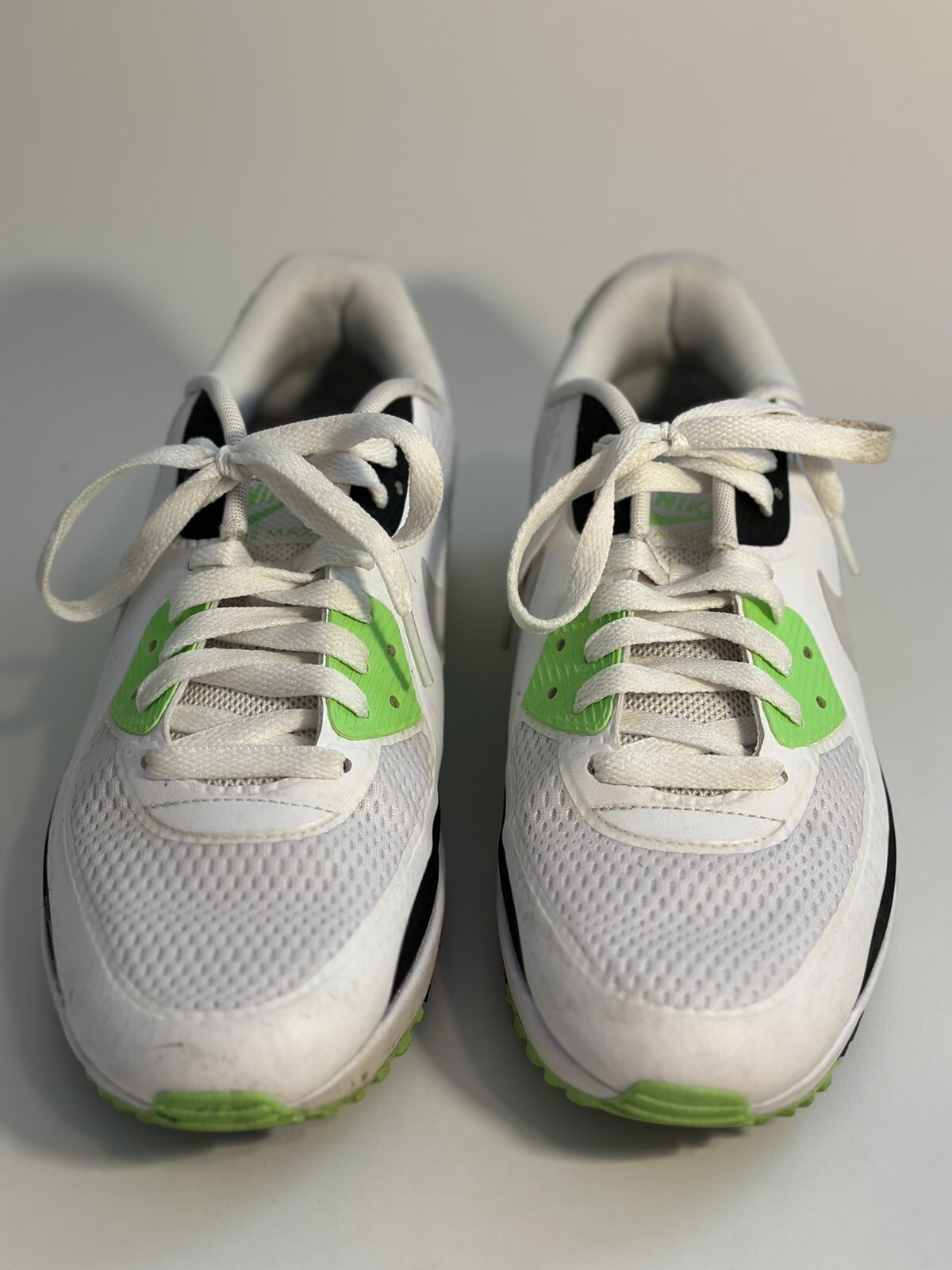 green nike air max golf shoes