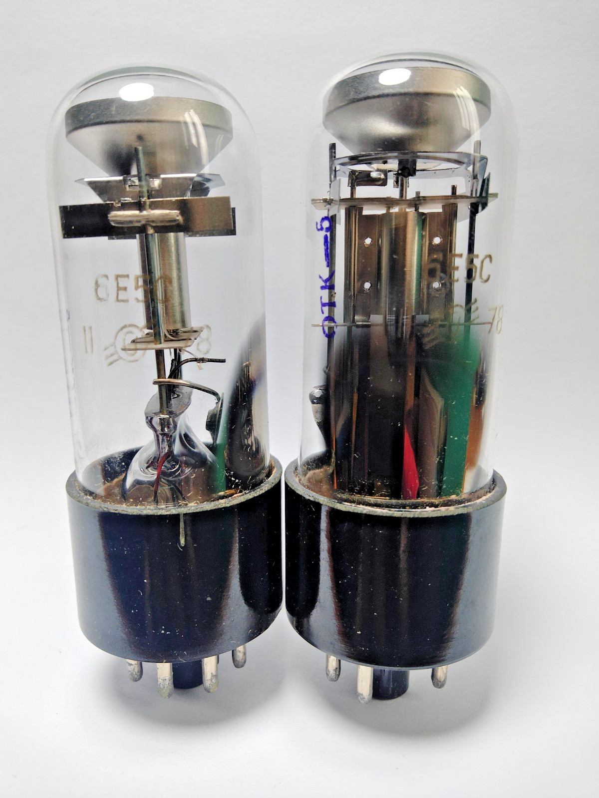 2 pcs NEW 6E5S /6E5G / 6G5G / Magic Eye Indicator, 100% Tested Same Date 02.1978