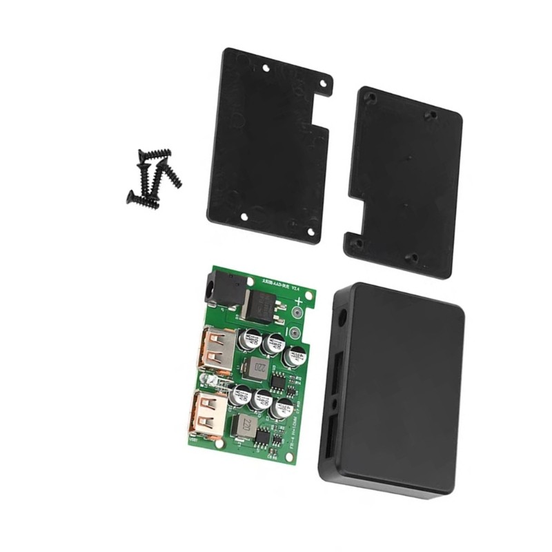 Double USB 5V 9V 12V Fast Charging Module Regulator Solar Panel Stabilizer