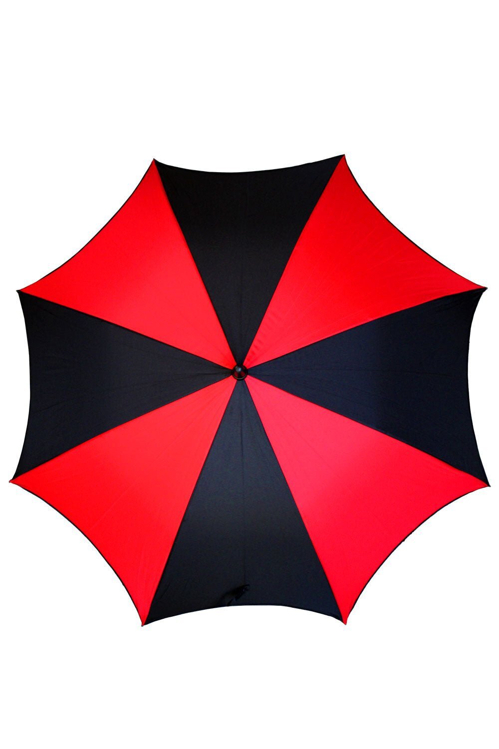 Funeral Procession Umbrella [BLACK/RED] Goth Emo Punk