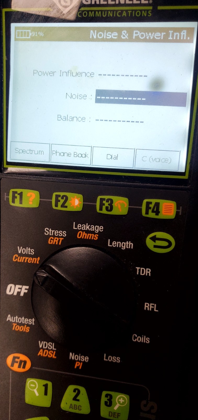 Greenlee SideKick Plus With Impulse Noise, Step TD Cable Tester