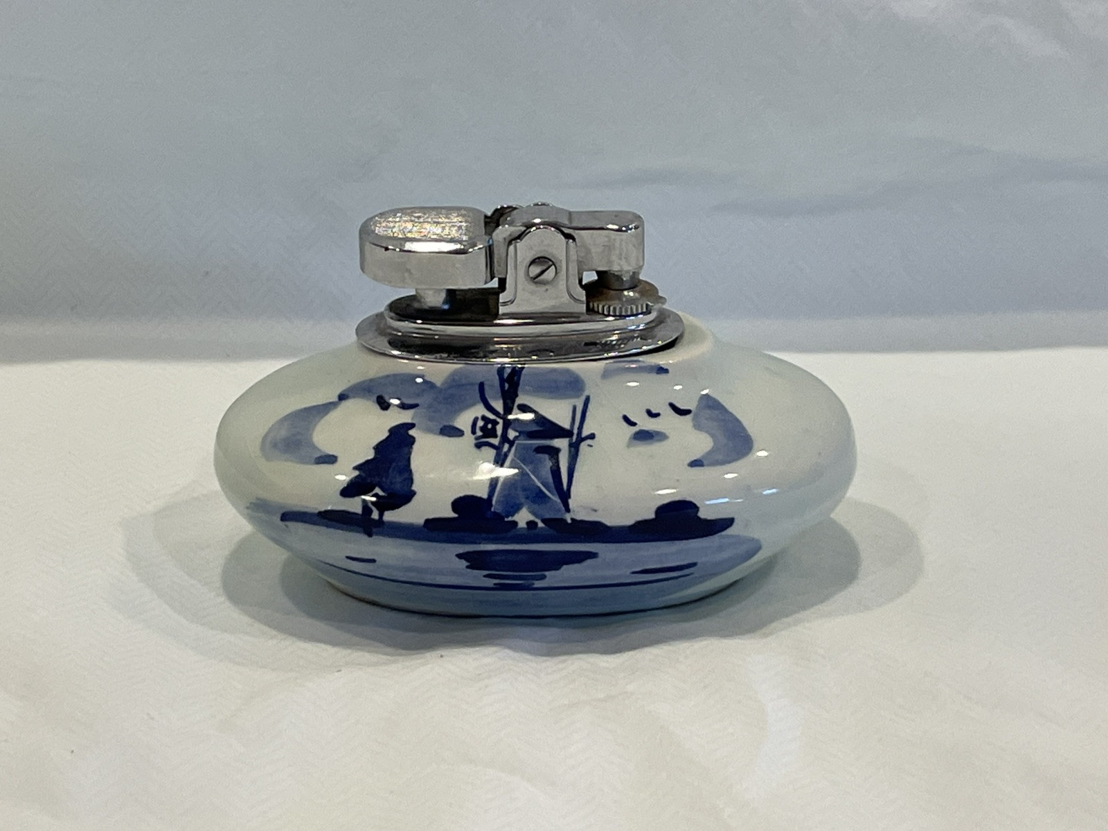 Delft Pottery Cigarette Lighter